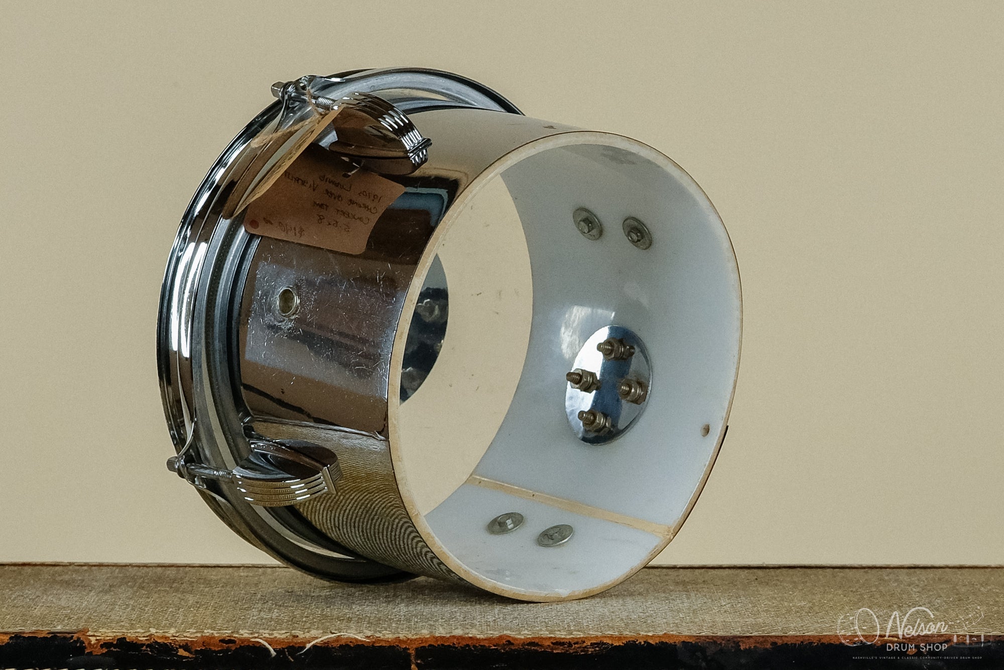 1970s Ludwig Chrome Over Vistalite Concert Tom - 5.5x8