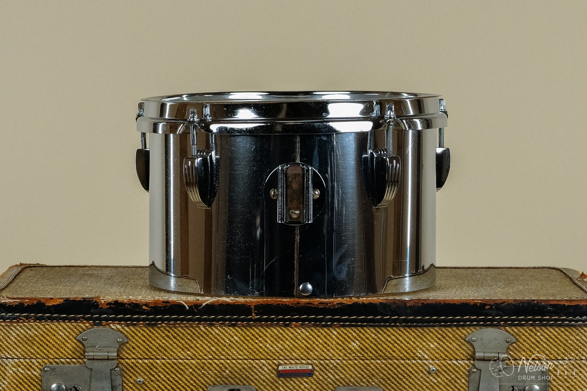 1970s Ludwig Chrome Over Vistalite Concert Tom - 7x10