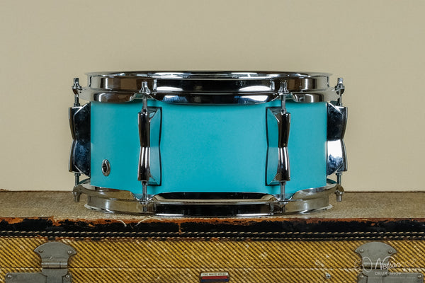 Used Yamaha 'Stage Custom' Hip Tom in Matte Surf Green - 5x10