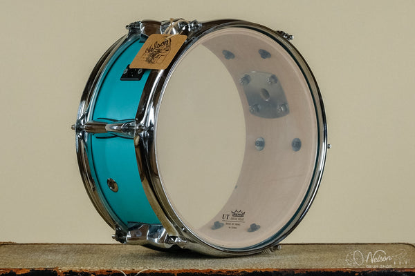 Used Yamaha 'Stage Custom' Hip Tom in Matte Surf Green - 5x10