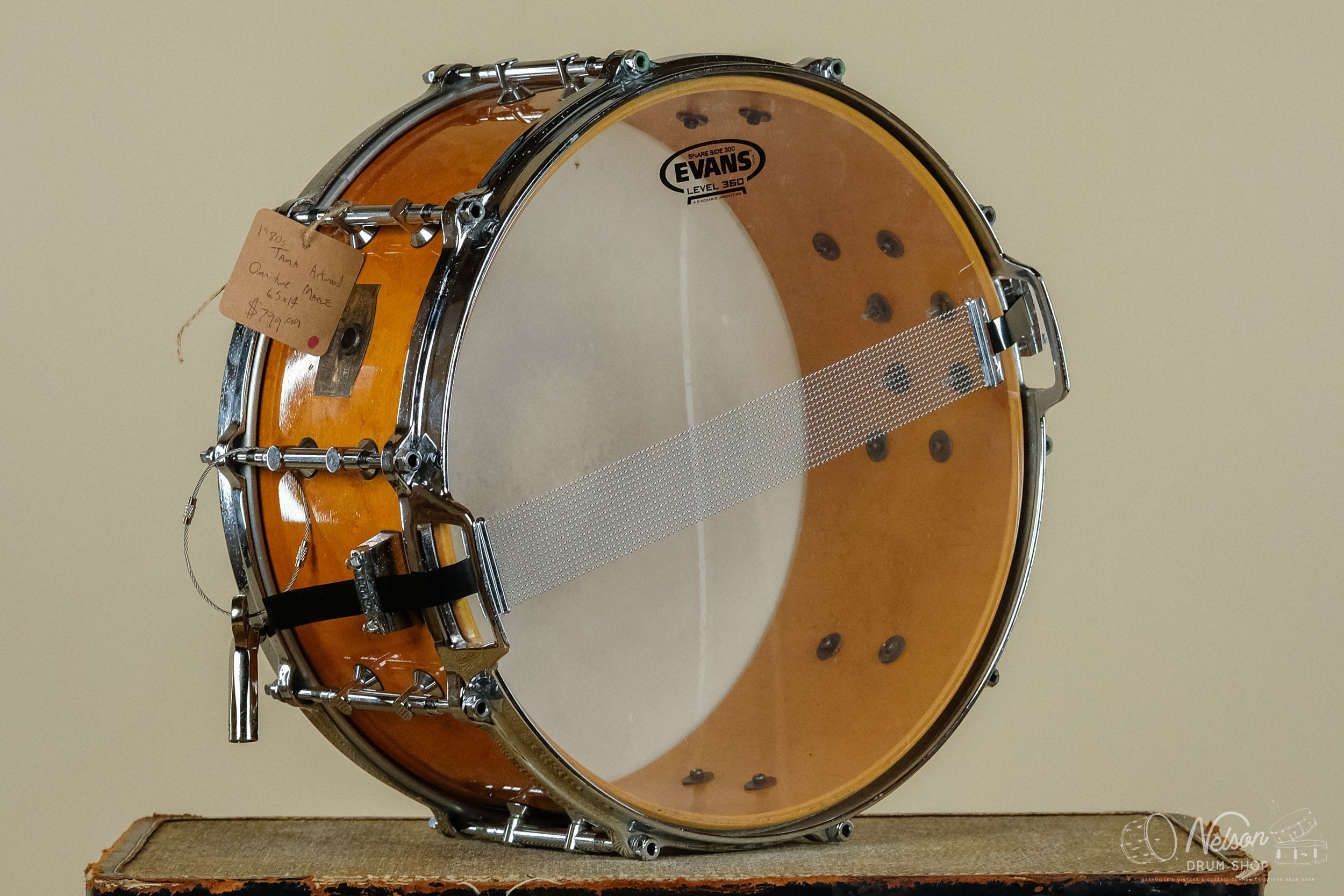 1980s Tama Artwood Omnitune in Birdseye Maple - 6.5x14 – Nelson