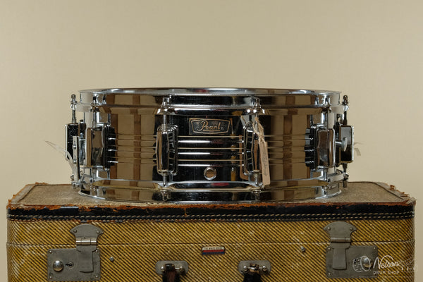1970s Pearl B4514 'Jupiter' Chrome Over Brass - 5x14