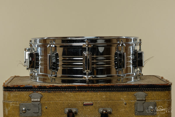 1970s Pearl B4514 'Jupiter' Chrome Over Brass - 5x14
