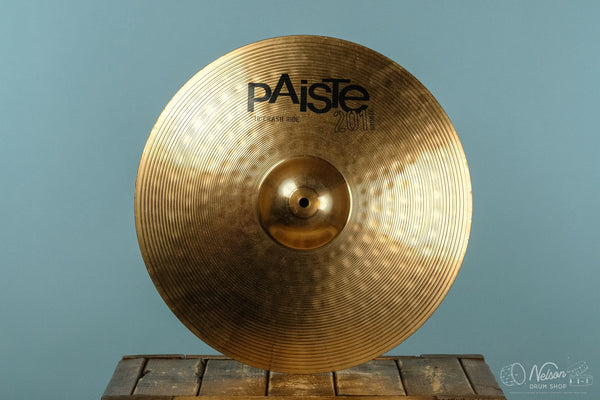 Used Paiste 201 Bronze Crash Ride - 18"