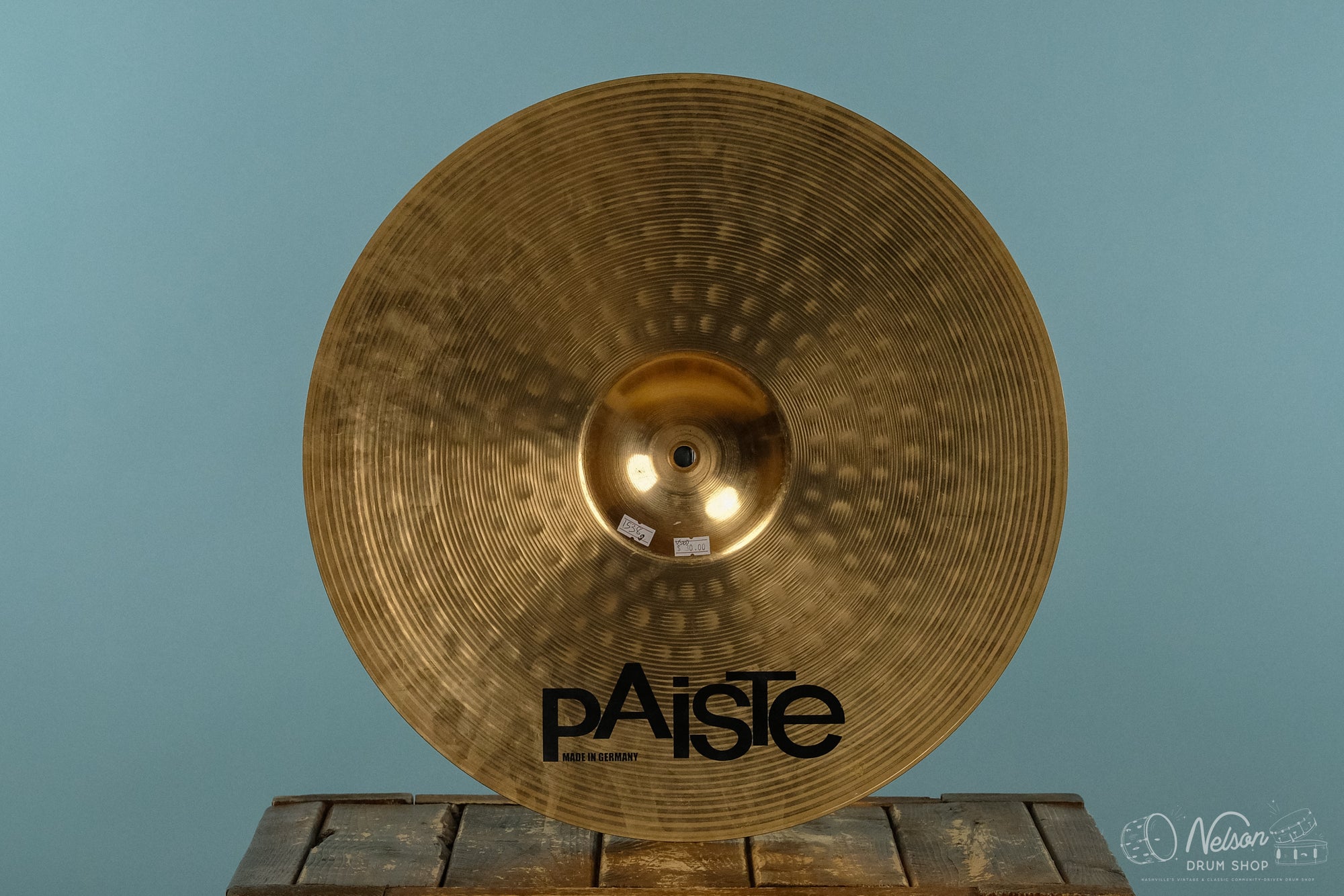 Used Paiste 201 Bronze Crash Ride - 18"
