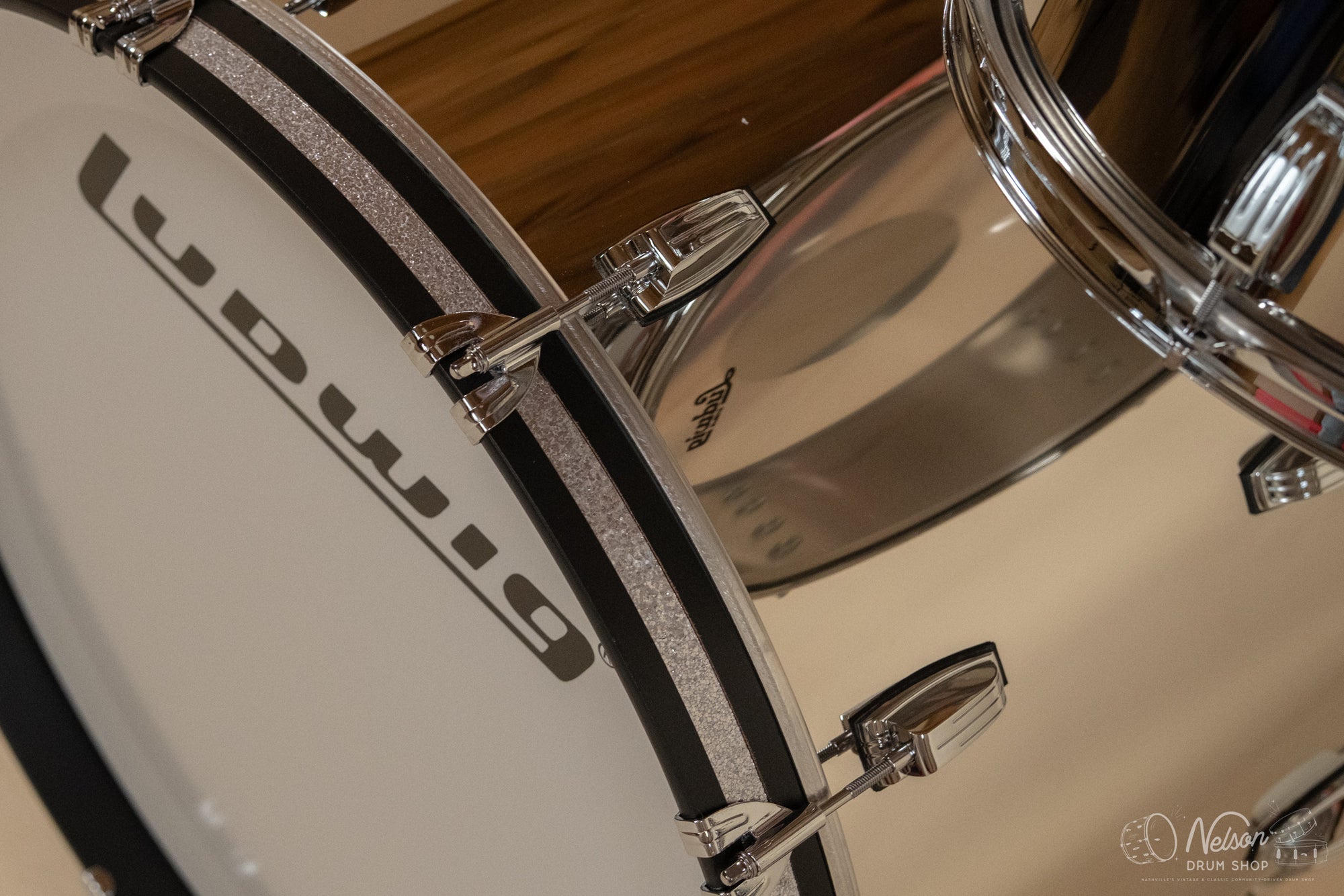 Ludwig Stainless Steel 'Pro Beat' - 14x24, 16x16, 9x13