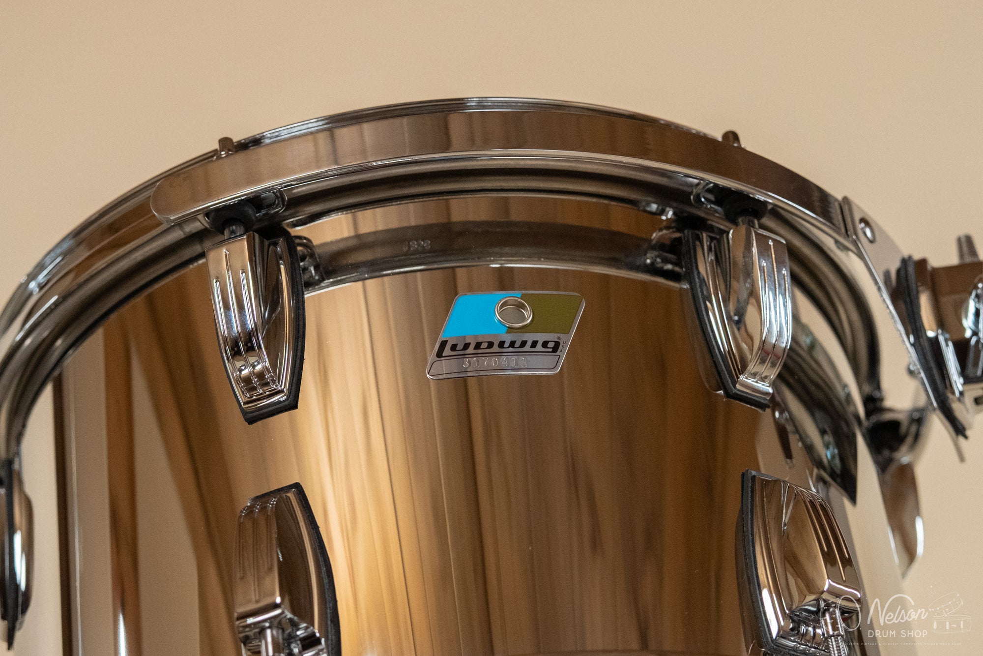 Ludwig Stainless Steel 'Pro Beat' - 14x24, 16x16, 9x13