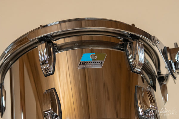 Ludwig Stainless Steel 'Pro Beat' - 14x24, 16x16, 9x13