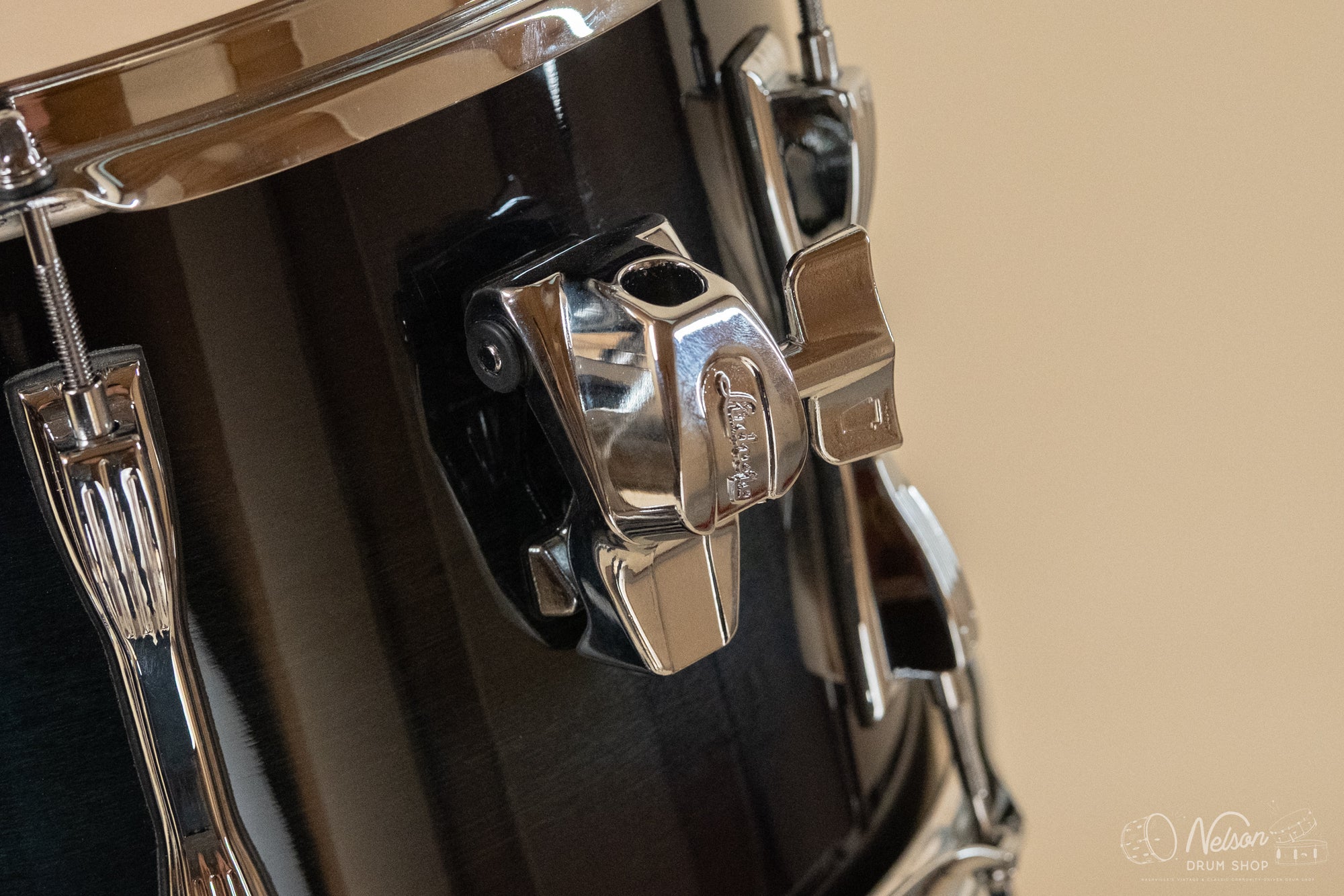 Used Ludwig Legacy Maple in Aqua Burst Lacquer - 14x22, 16x16, 9x13