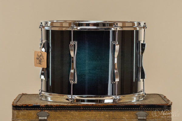Used Ludwig Legacy Maple in Aqua Burst Lacquer - 10x14