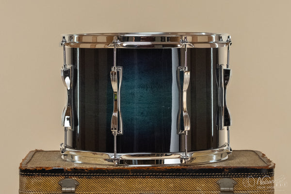 Used Ludwig Legacy Maple in Aqua Burst Lacquer - 10x14