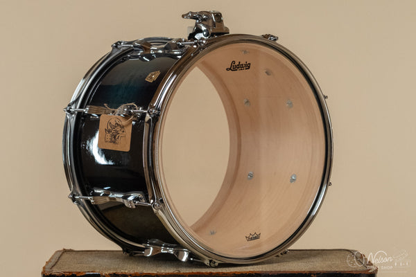 Used Ludwig Legacy Maple in Aqua Burst Lacquer - 10x14