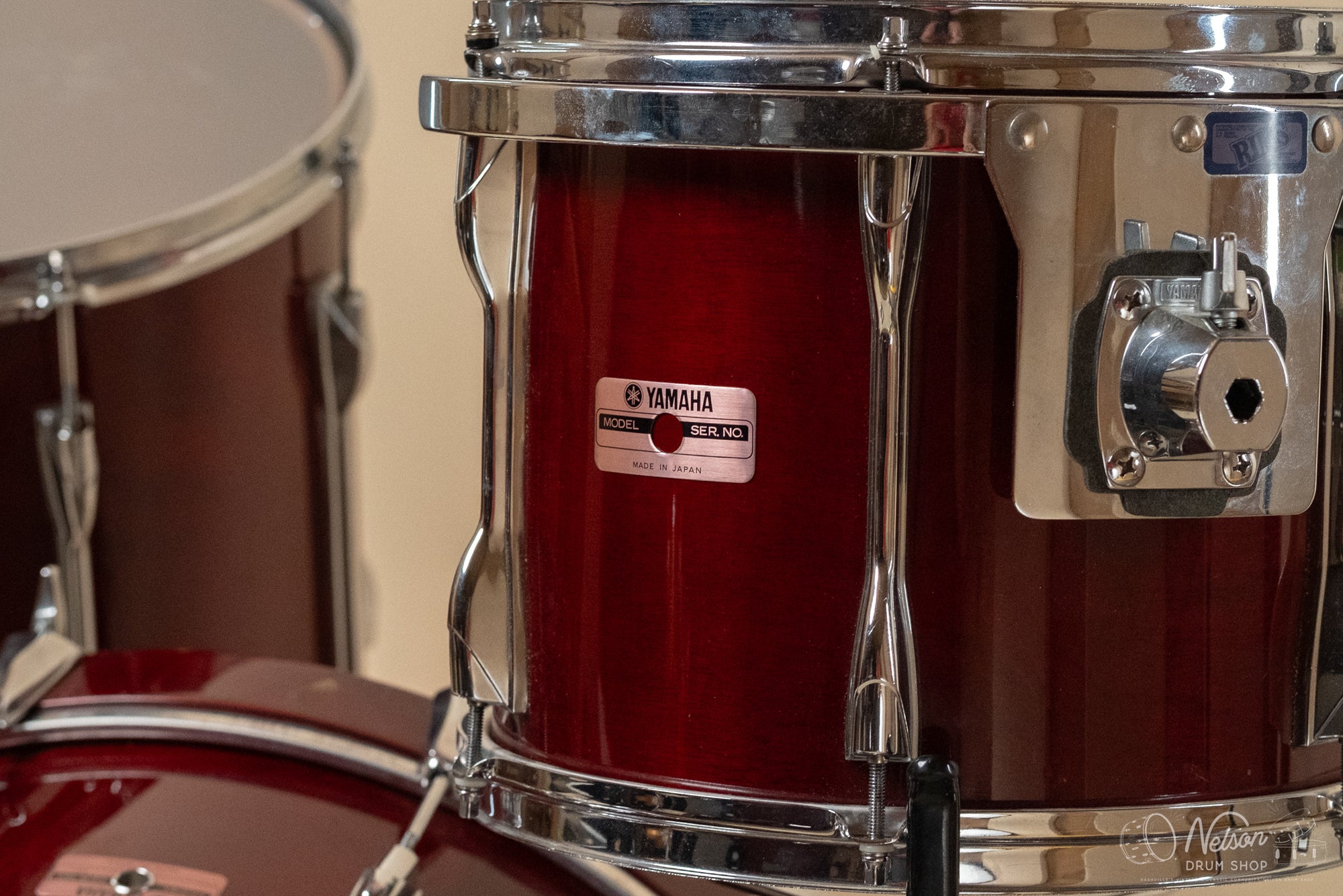 1984/85 Yamaha Recording Custom in Cherry Red - 16x22, 16x16, 12x14, 10x12, 10x10