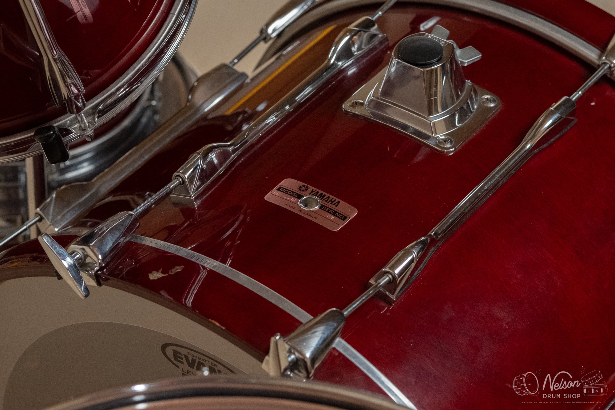 1984/85 Yamaha Recording Custom in Cherry Red - 16x22, 16x16, 12x14, 10x12, 10x10