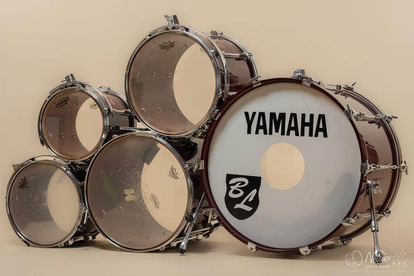 1984/85 Yamaha Recording Custom in Cherry Red - 16x22, 16x16, 12x14, 10x12, 10x10