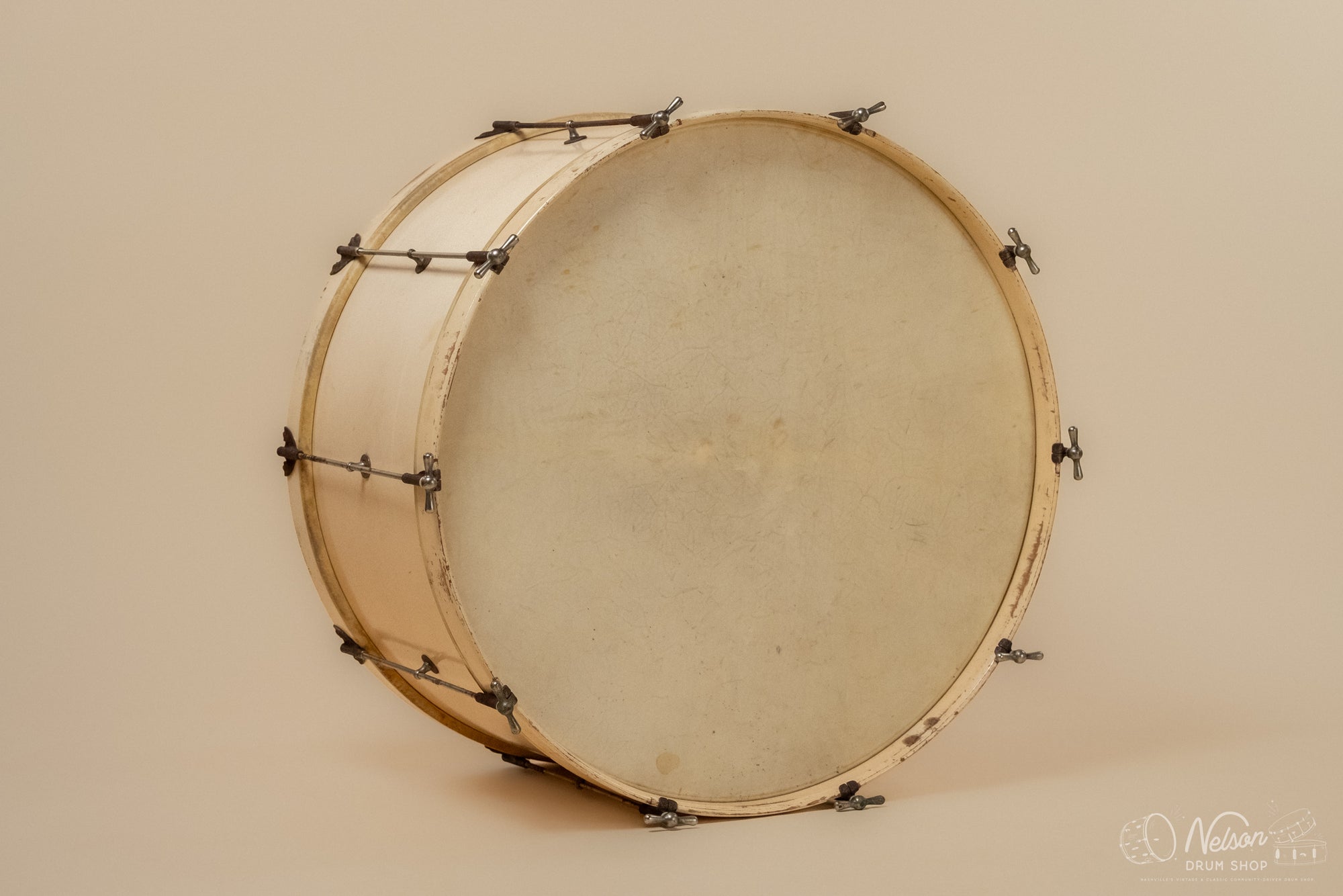1940s Gretsch Single Tension Bass Drum - 12x25