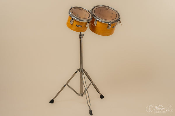 1980s Tama Superstar Concert Toms W/ Stand - 8, 10