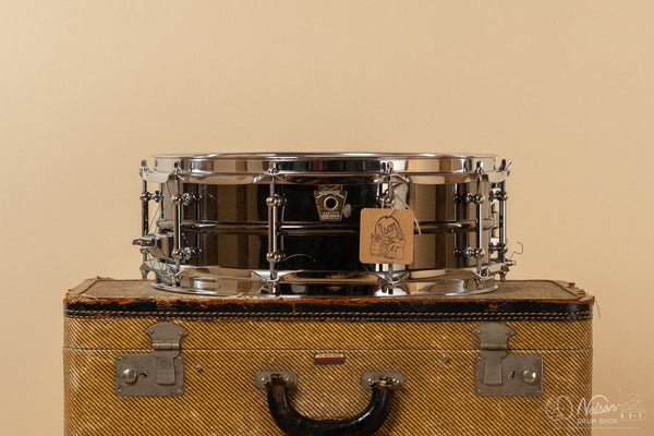 1990s Ludwig LB416KT Black Beauty w/ Tube Lugs - 5x14