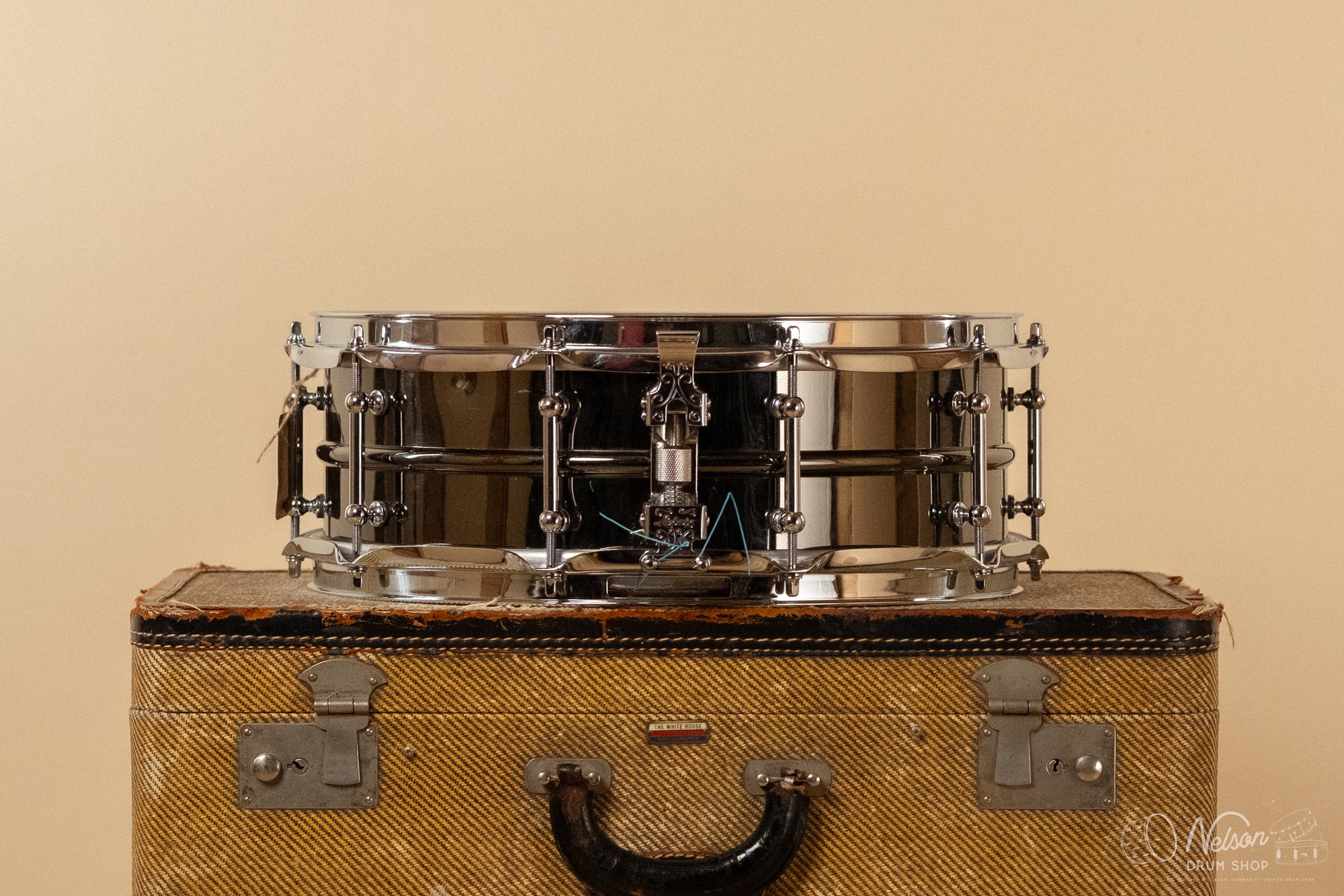 1990s Ludwig LB416KT Black Beauty w/ Tube Lugs - 5x14