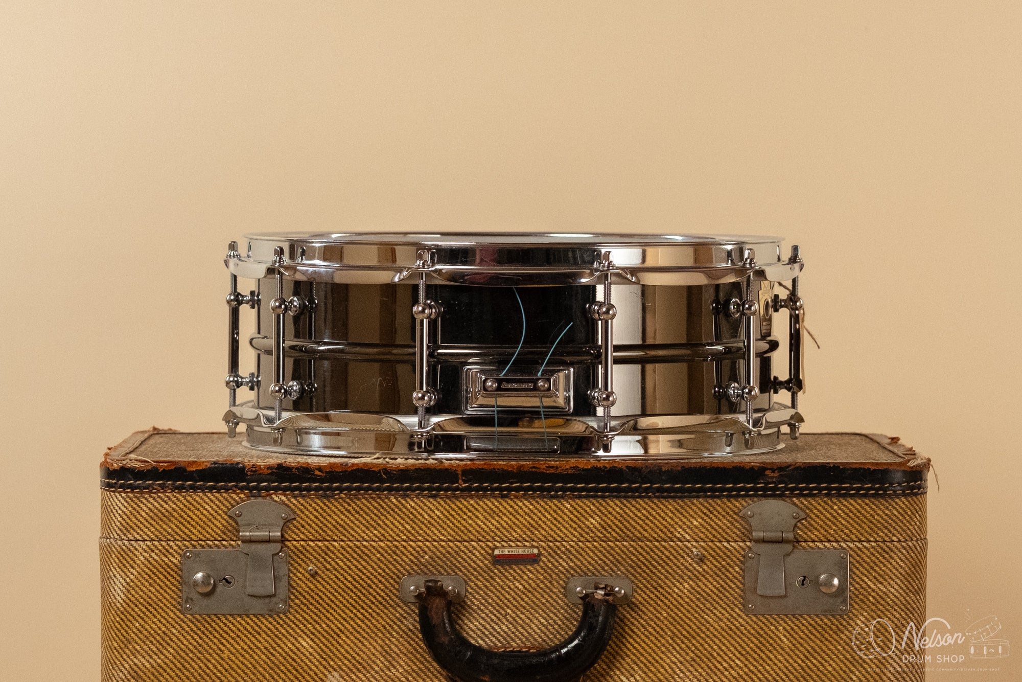 1990s Ludwig LB416KT Black Beauty w/ Tube Lugs - 5x14