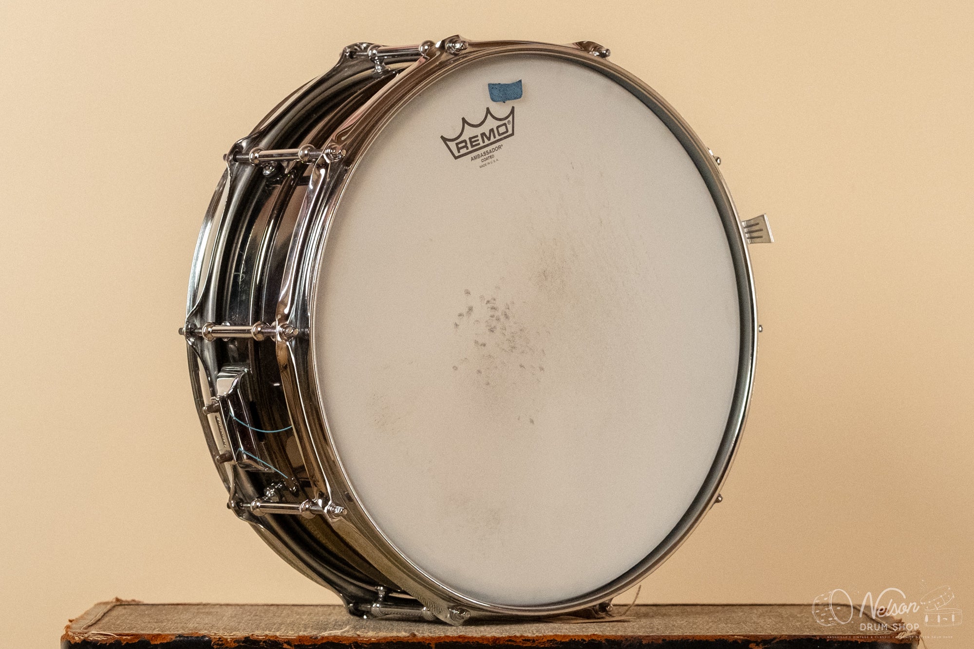 1990s Ludwig LB416KT Black Beauty w/ Tube Lugs - 5x14