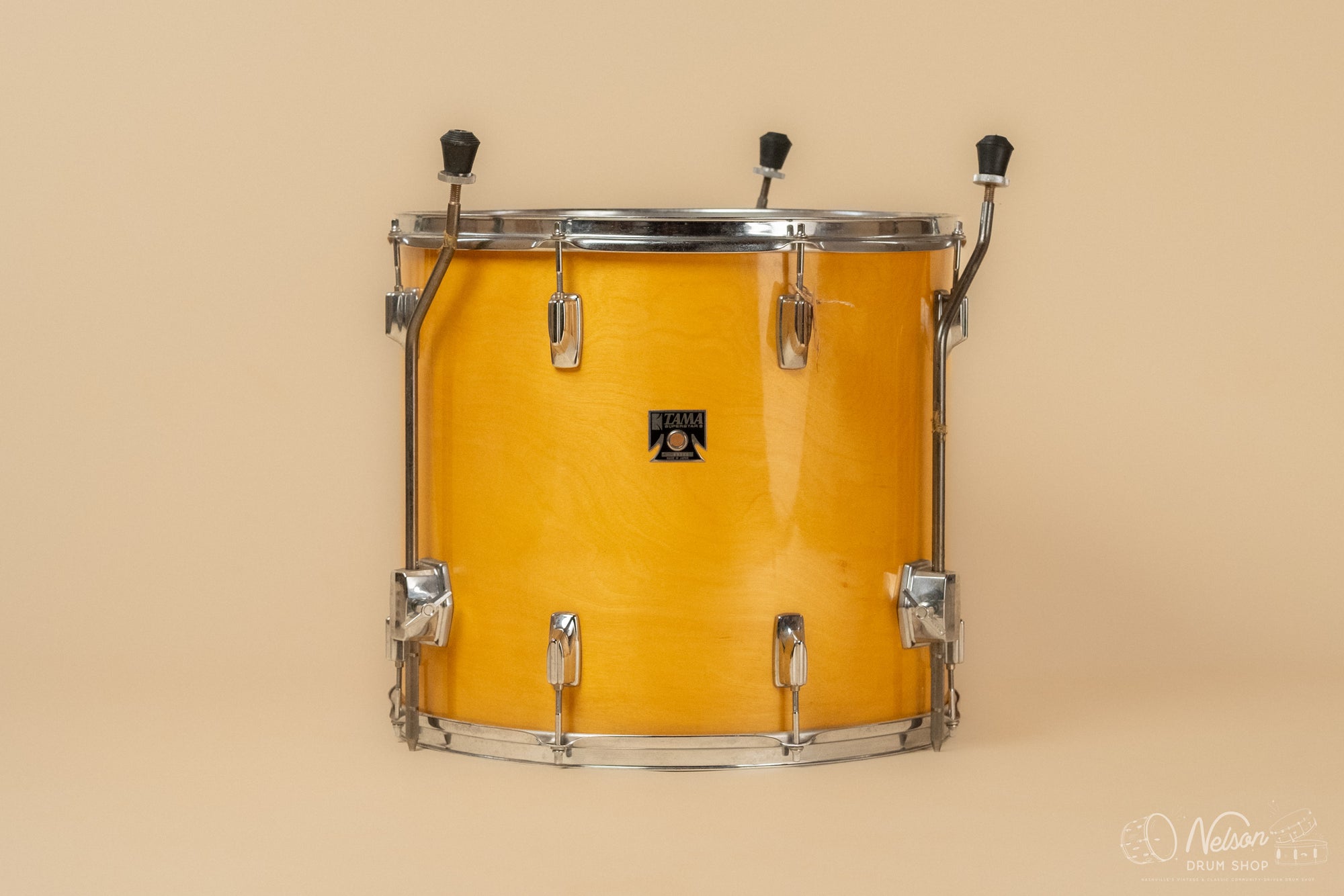 1980s Tama Superstar Foor Tom in Super Maple - 16x18