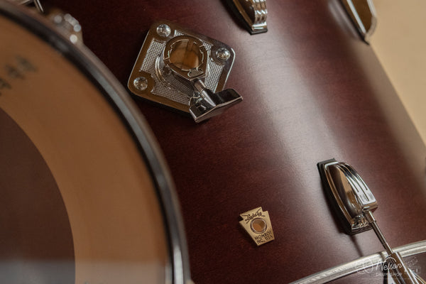 Ludwig Classic Maple 'FAB' Outfit in Satin Mahogany - 14x22, 16x16, 9x13