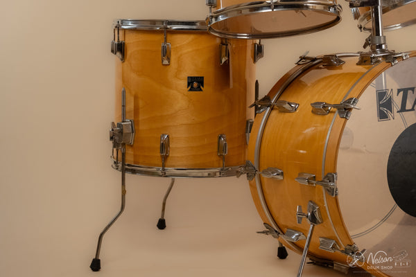 1980s Tama Superstar in Super Maple - 14x22, 8x12, 9x13, 16x16