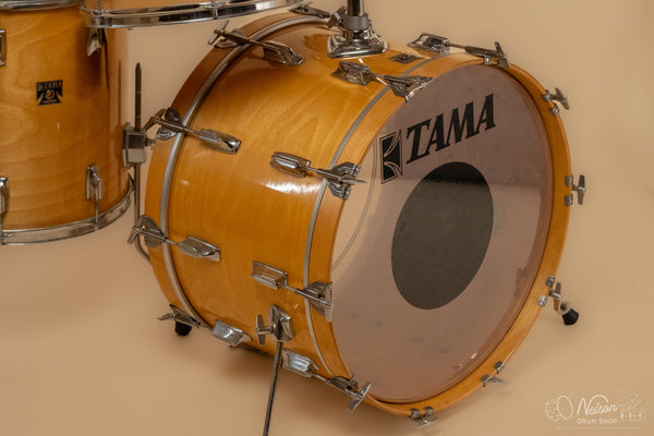 1980s Tama Superstar in Super Maple - 14x22, 8x12, 9x13, 16x16