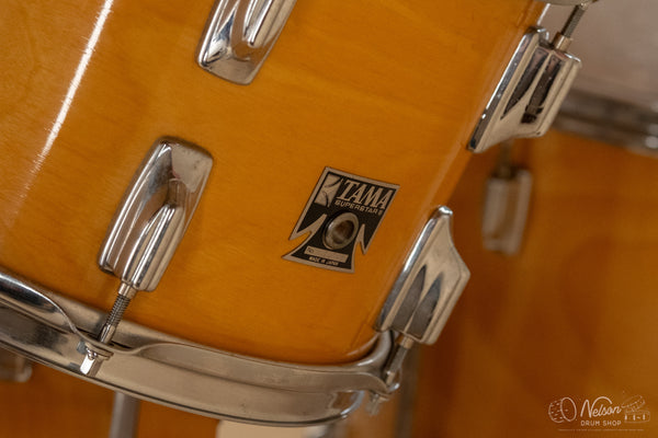 1980s Tama Superstar in Super Maple - 14x22, 8x12, 9x13, 16x16