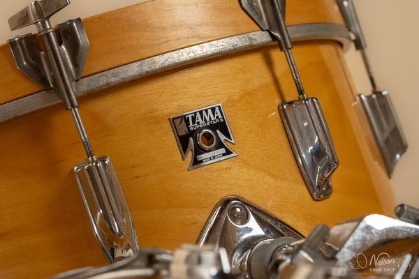 1980s Tama Superstar in Super Maple - 14x22, 8x12, 9x13, 16x16