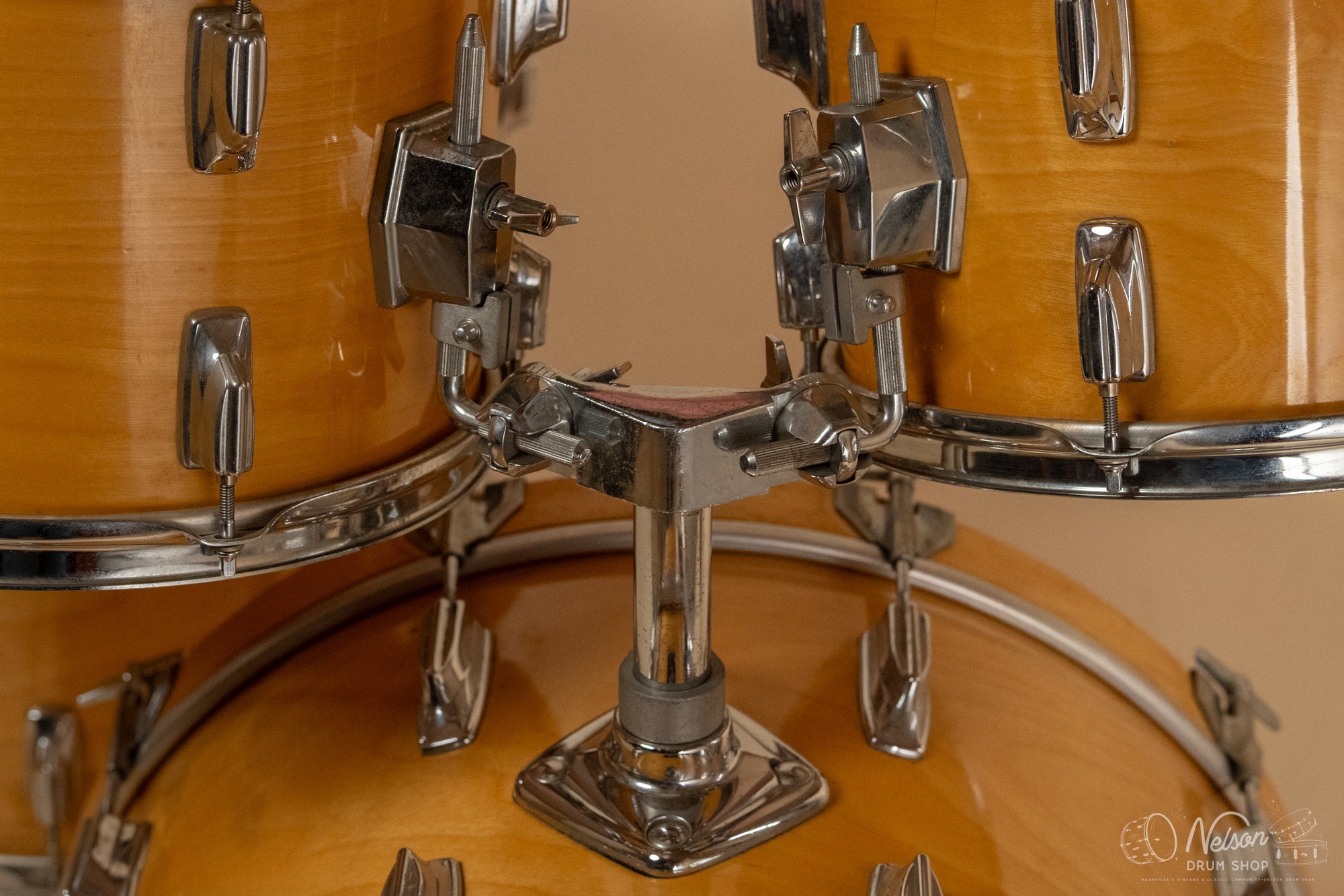 1980s Tama Superstar in Super Maple - 14x22, 8x12, 9x13, 16x16