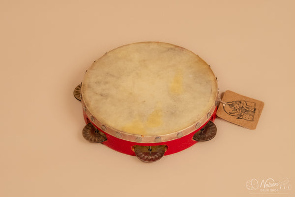 1930s Ludwig Single Row Headed Tambourine - 7"