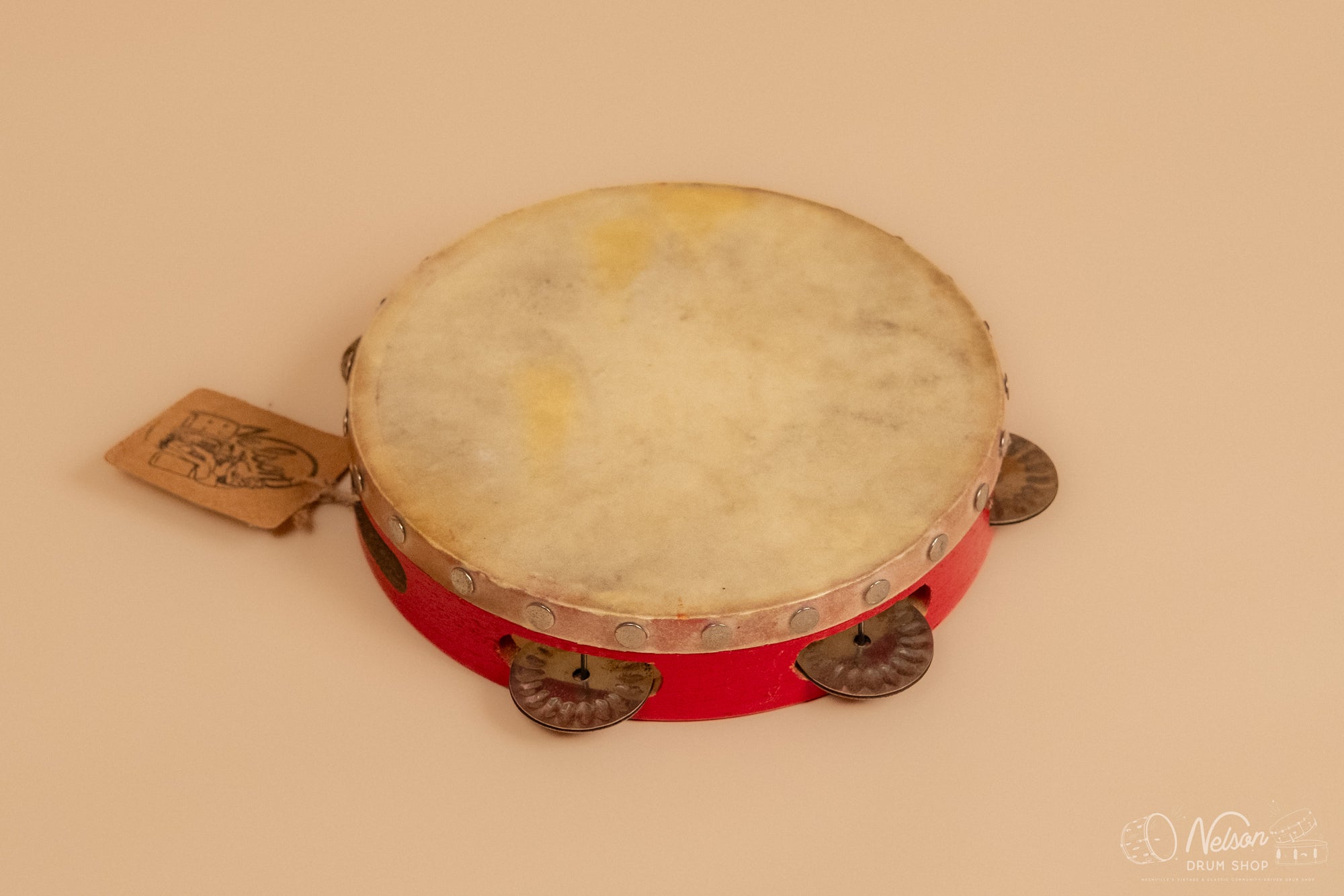 1930s Ludwig Single Row Headed Tambourine - 7"
