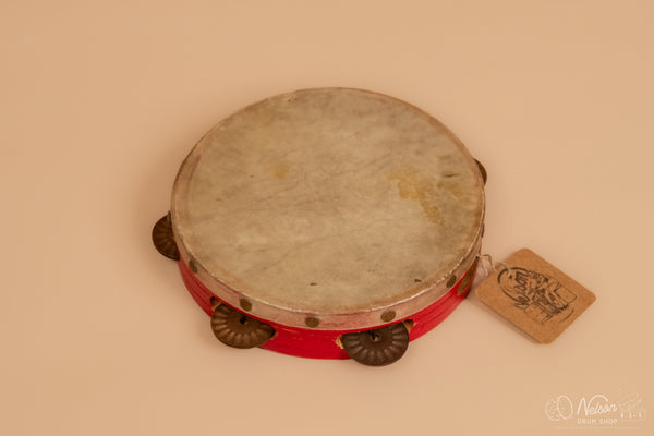 1930s Ludwig Single Row Headed Tambourine - 7"