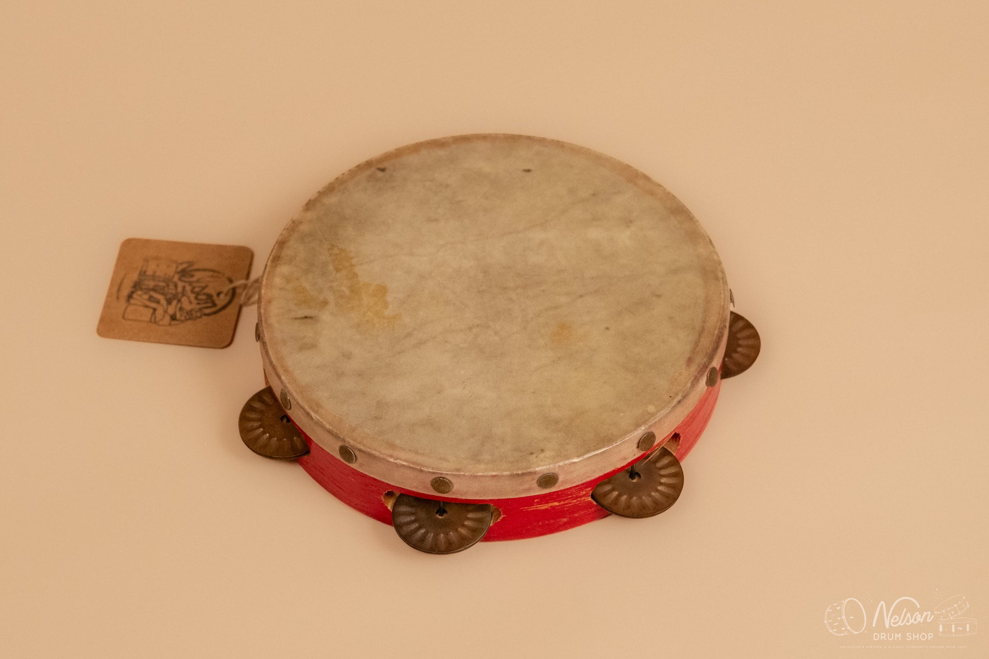 1930s Ludwig Single Row Headed Tambourine - 7"