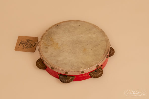 1930s Ludwig Single Row Headed Tambourine - 7"