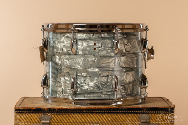 1970s Slingerland Tom in Light Blue Pearl - 10x14