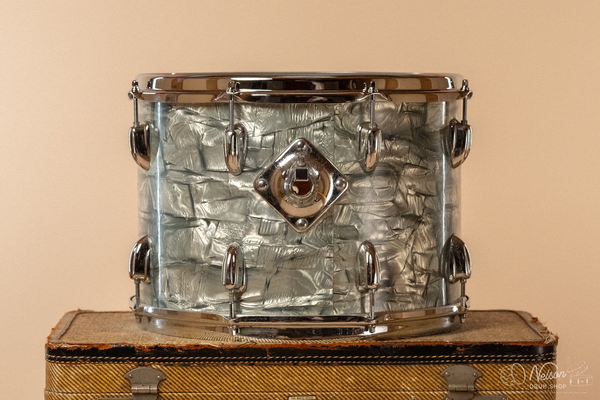 1970s Slingerland Tom in Light Blue Pearl - 10x14