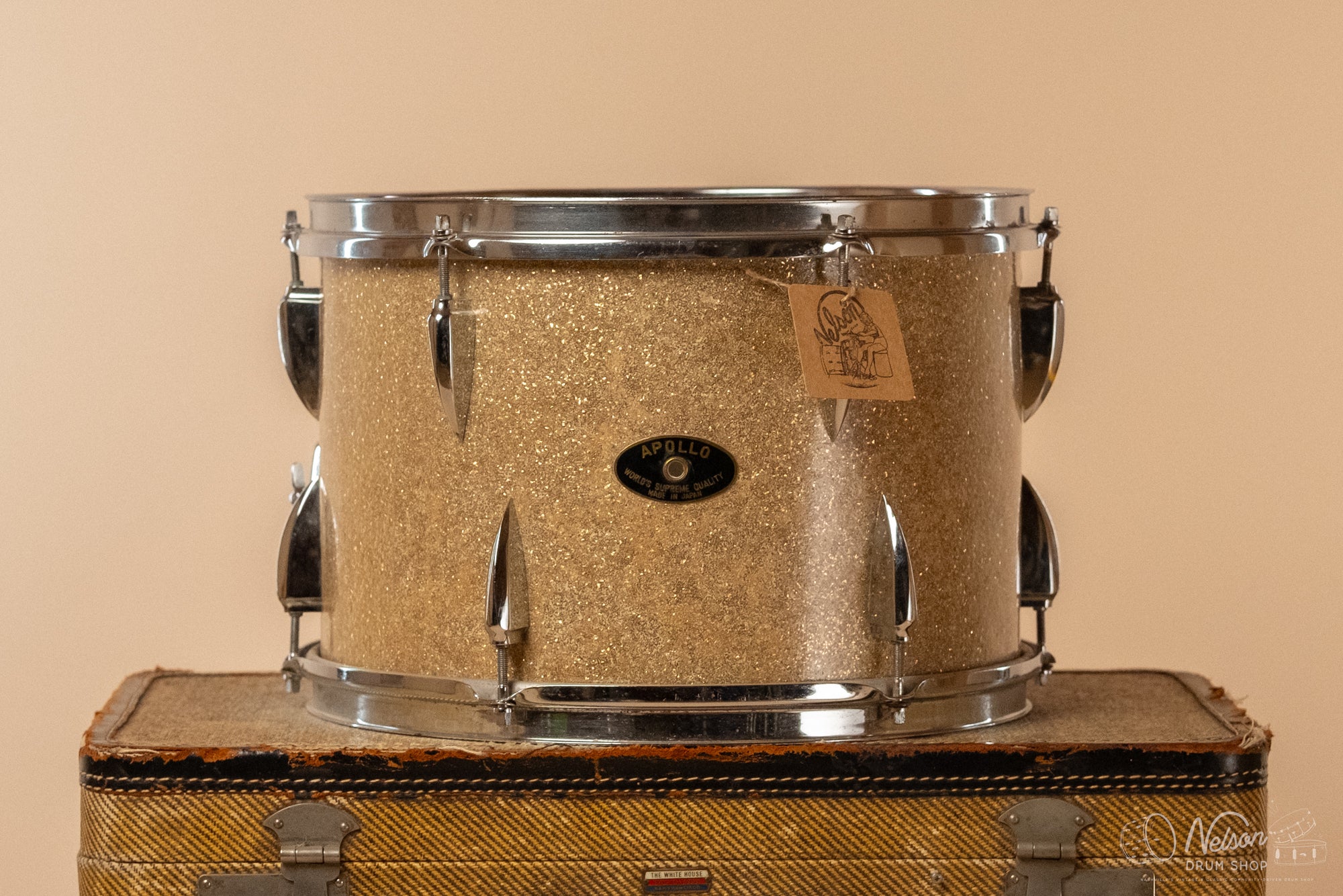 1960s Apollo MIJ Tom in Silver Sparkle - 9x13