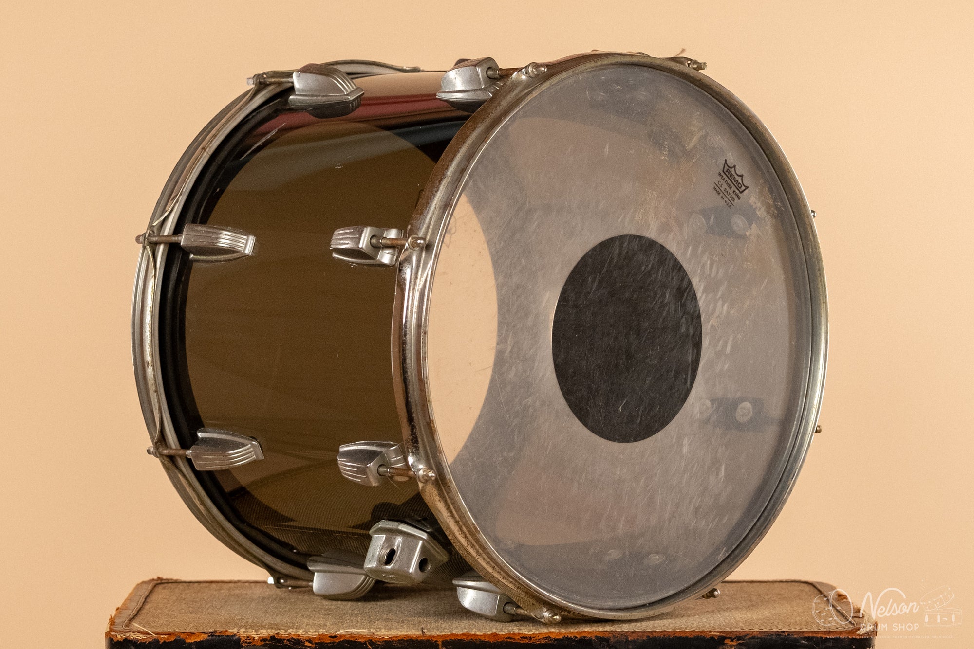 1970s Ludwig Vistalite Rack Tom in Smoke - 12x15
