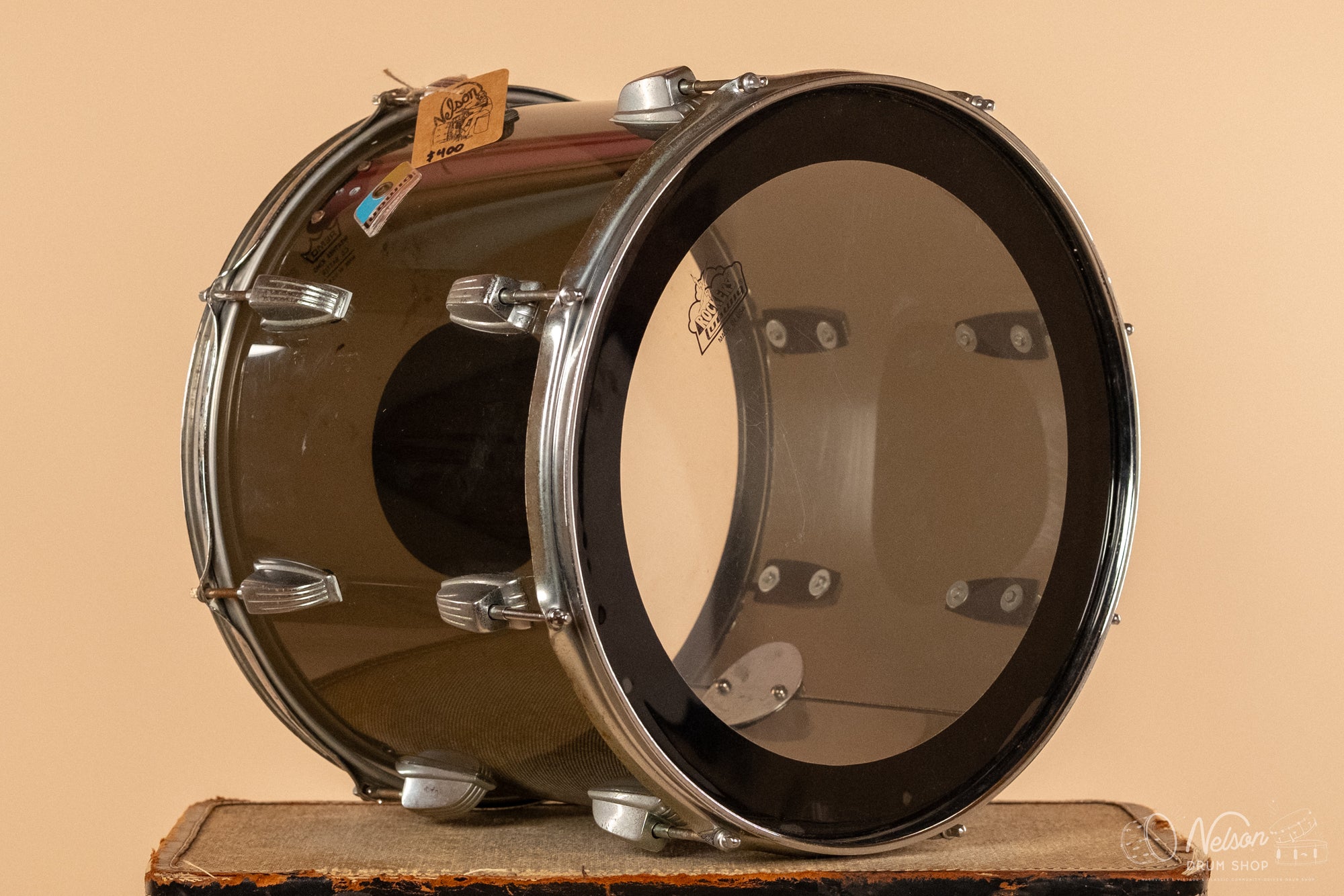 1970s Ludwig Vistalite Rack Tom in Smoke - 12x15