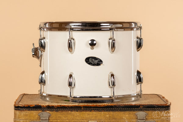 1970s Slingerland Tom in White Gloss - 10x14