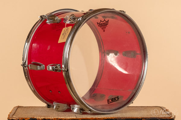 1970s Ludwig Rack Tom in Red Vistalite - 9x13