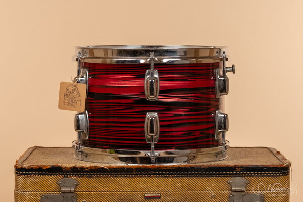1970s Ludwig Standard Tom in Ruby Red Strata - 8x12