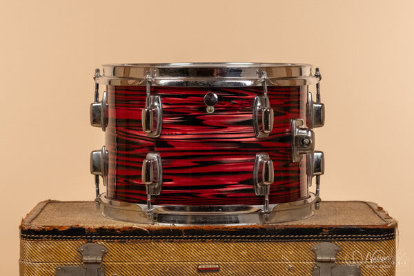 1970s Ludwig Standard Tom in Ruby Red Strata - 8x12