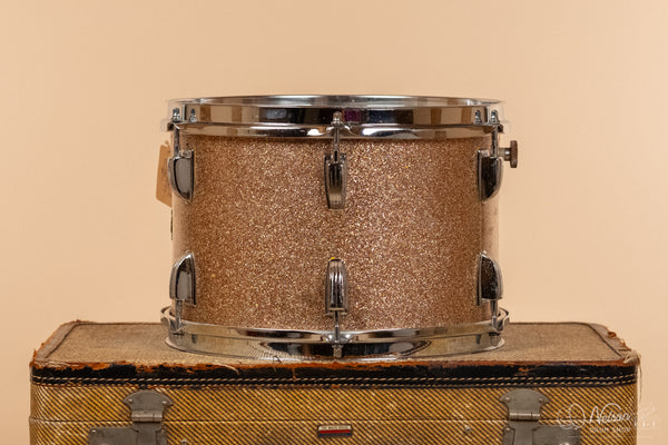 1969 Ludwig 3 ply Tom in Champagne Sparkle - 8x12