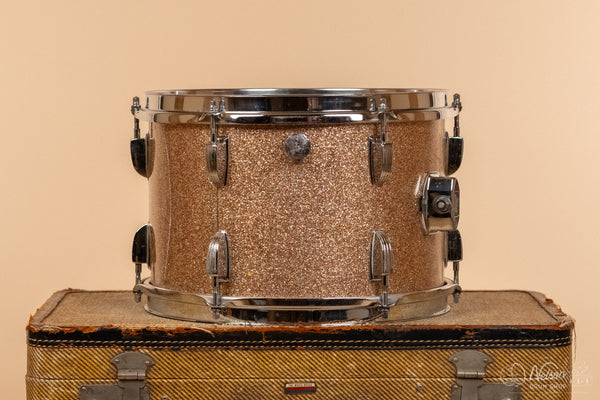 1969 Ludwig 3 ply Tom in Champagne Sparkle - 8x12