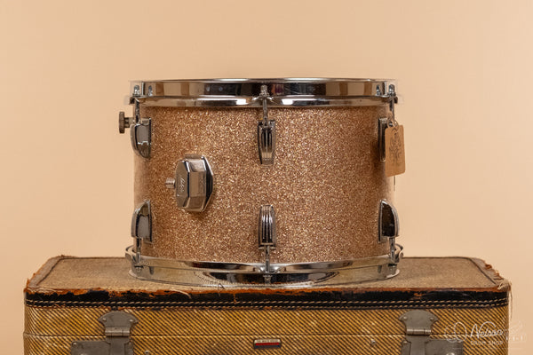 1969 Ludwig 3 ply Tom in Champagne Sparkle - 8x12