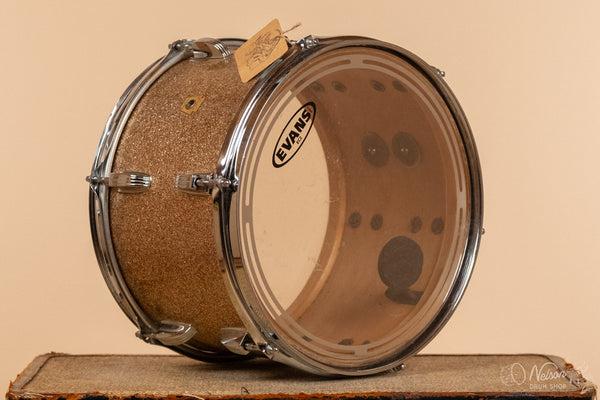 1969 Ludwig 3 ply Tom in Champagne Sparkle - 8x12
